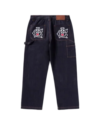 Selvedge running dog denim carpenter pant Selvedge running dog denim carpenter pant