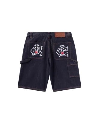 Selvedge running dog denim carpenter short Selvedge running dog denim carpenter short