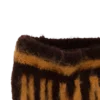 Shaggy knit logo band