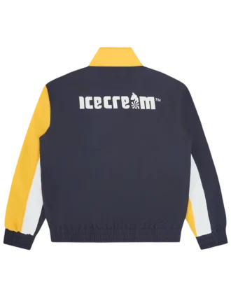 Soft serve panelled track jacket