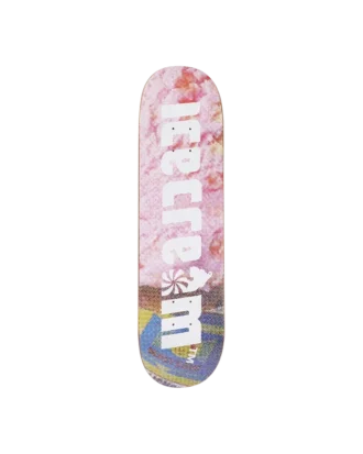 Spellout logo skate deck