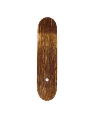 Spellout logo skate deck