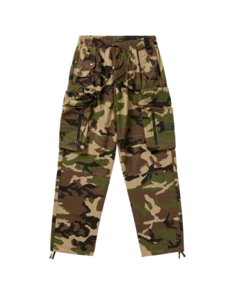 Star camo cargo pants (loose fit)