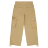 Straight logo parachute pants