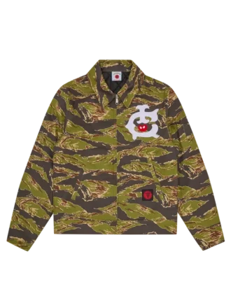 Tiger stripe work jacket