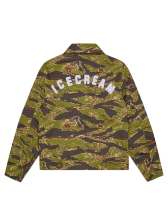 Tiger stripe work jacket
