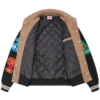 Trick shot collared varsity jacket Trick shot collared varsity jacket