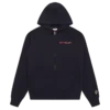 Waitress zip through hood