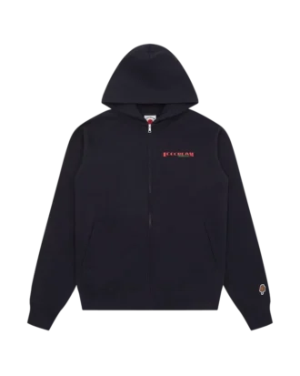 Waitress zip through hood