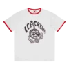 Womens cherry ringer t-shirt Womens cherry ringer t-shirt