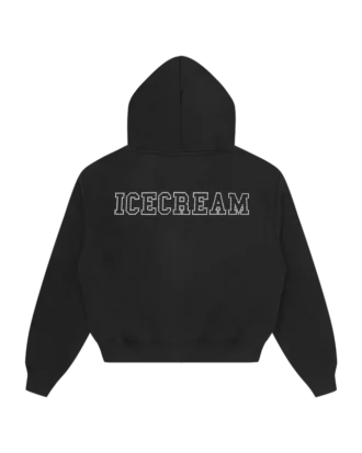 Womens crystal zip through hood