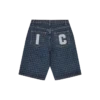 Womens houndstooth running dog jorts Womens houndstooth running dog jorts