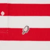 Womens popsicle striped polo shirt