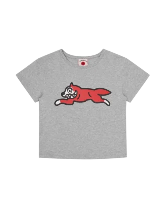 Womens running dog baby tee