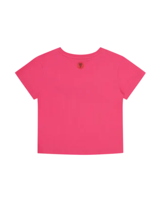 Womens running dog baby tee