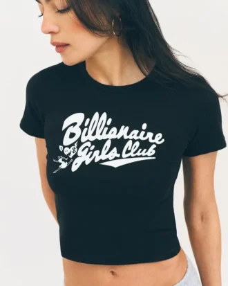 Womens script chaser baby tee