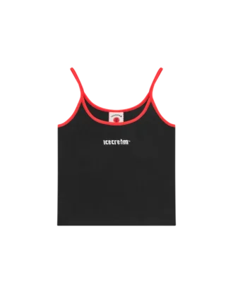 Womens soft serve contrast vest top