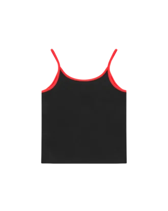 Womens soft serve contrast vest top