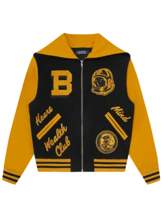 World college cheerleader zip through hood