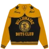 World college cheerleader zip through hood