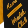 World college cheerleader zip through hood